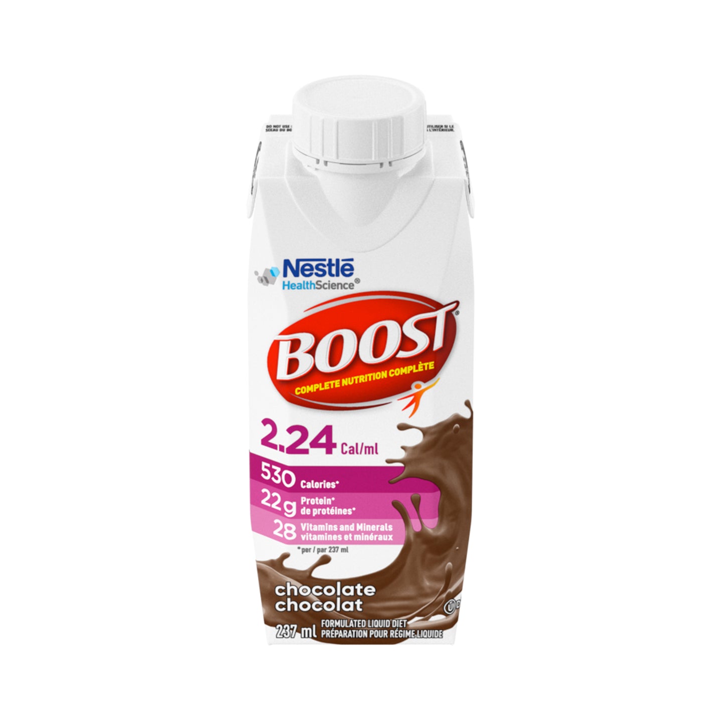 Boost Chocolate 2.24 Complete Nutrition 22g Protein 237 ml