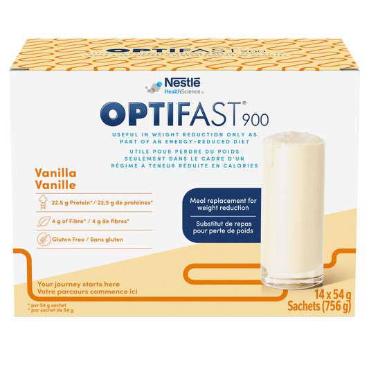 Optifast 900 Vanilla front box