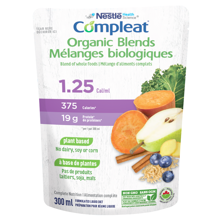 COMPLEAT Junior Organic Blends 1.2 cal/ml, 300 ml x 24