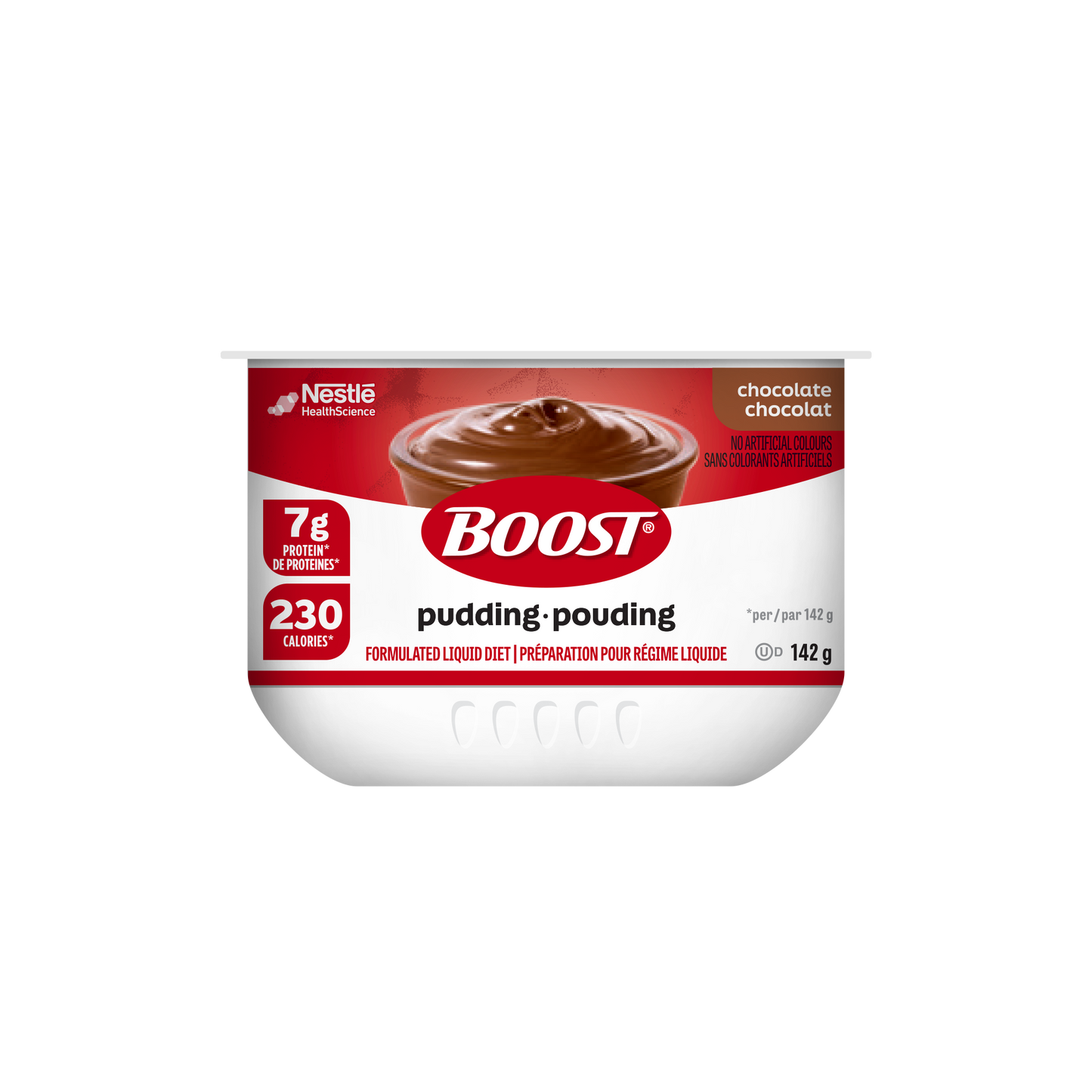 BOOST® Pudding Chocolate, 24 cups x 142g each