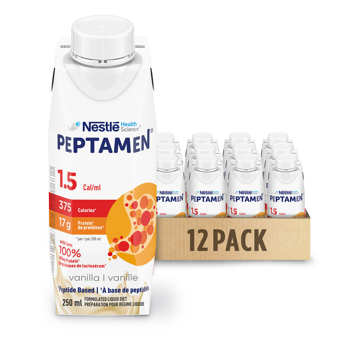 PEPTAMEN® 1.5 Tetra, 12 x 250 ml