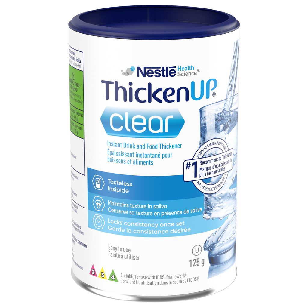 ThickenUp® Clear, 125 G Canister – Nestle Health Science Shop