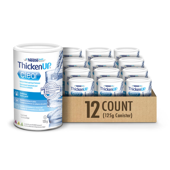 ThickenUp® Clear 12 x 125 g Canister