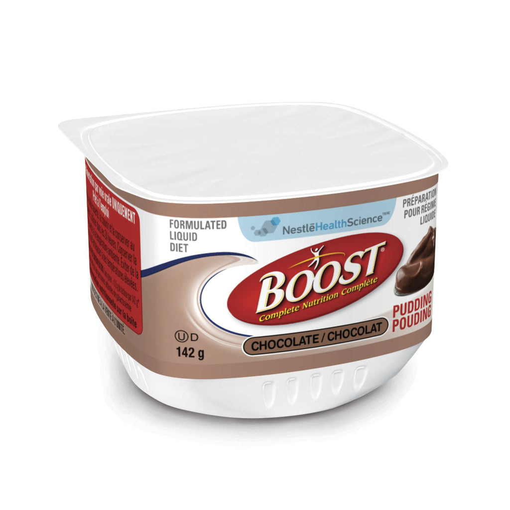 BOOST® Pudding Chocolate, 48 cups x 142g each Nestle Health Science Shop