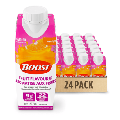 BOOST® FRUIT Beverage Orange Prisma, 24 x 237 ml (New Packaging)