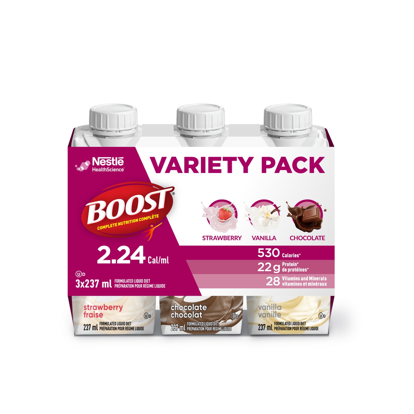 Boost 2.24 Cal/ml Variety Pack 3x237ml EN