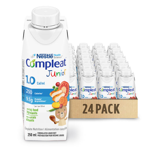 Compleat® Junior 1.0 Cal/ml Tetra, 24 x 250 ml
