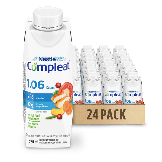 Compleat® 1.06 Cal/ml Tetra, 24 x 250 ml