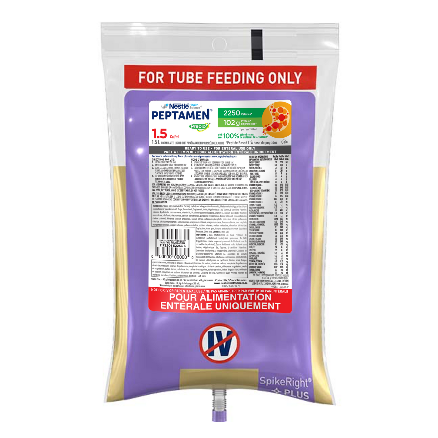 Peptamen® 1.5 Prebio1® 4x1.5L