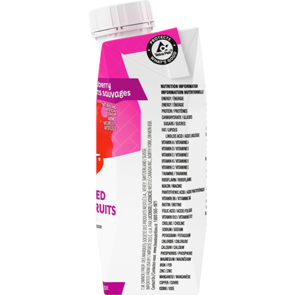 BOOST® FRUIT Beverage Wildberry Prisma, 24 x 237 ml (New Packaging)