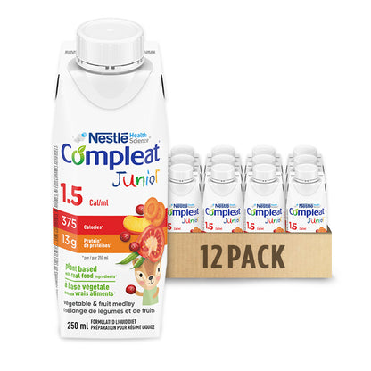 Compleatᴹᴰ Junior 1.5 Tetra, 12 x 250 ml