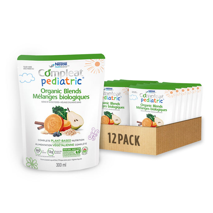 Compleat Pediatric® Organic Blends, 12 Count