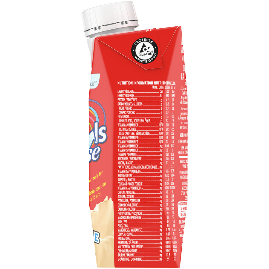 l carnitine for kids RESOURCE Kid Essentials Vanilla, 1.5 Cal/ml, 24 Count