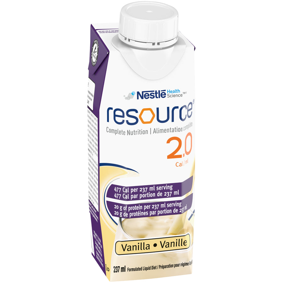 Resource 2.0 Tetra Prisma Vanilla, 12 x 237 ml