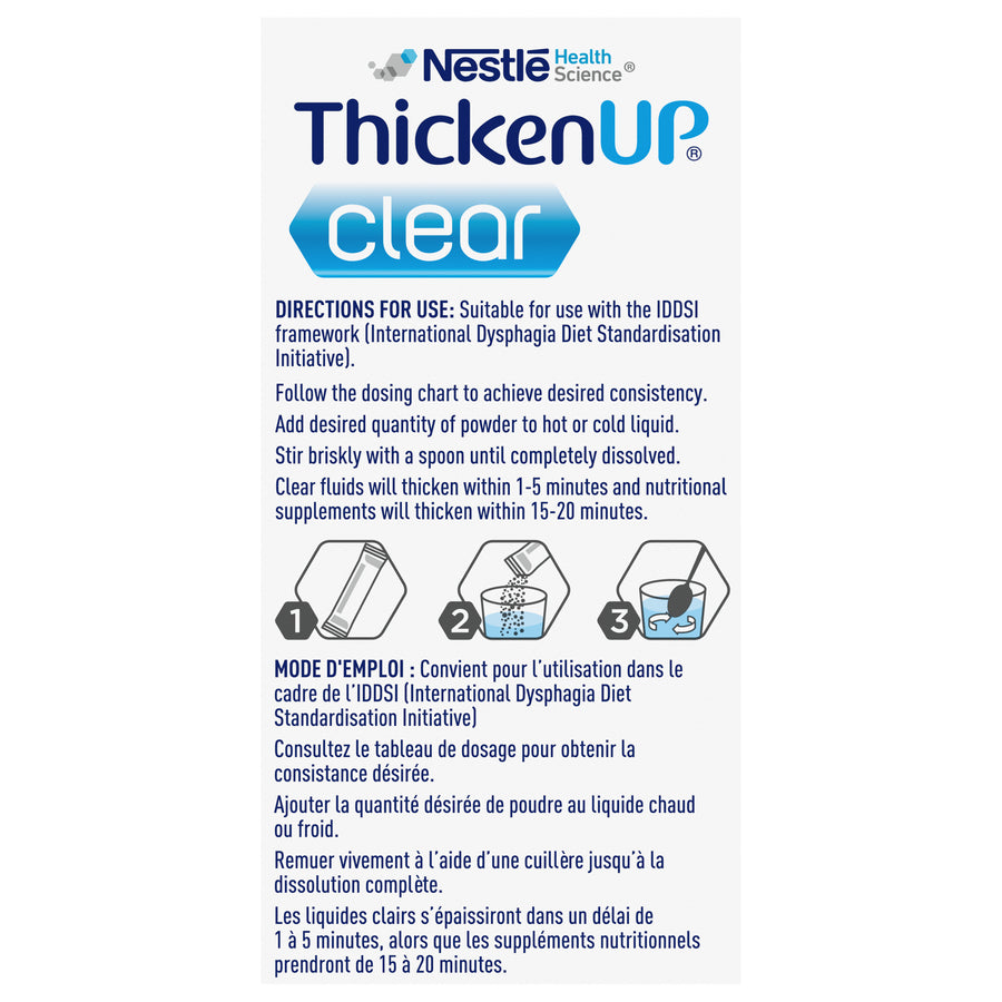 ThickenUp® Clear, 24 Stick Packs