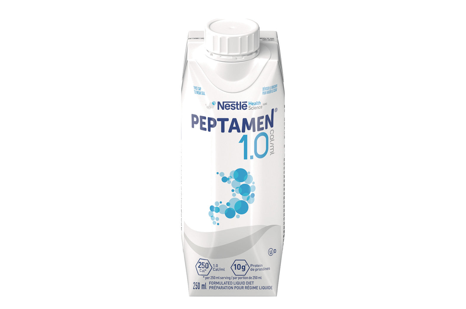 Peptamen® Intense High Protein 1.0 Unflavoured Tetra 24 x 250ml