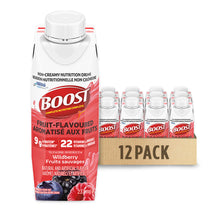 BOOST® FRUIT Beverage Wildberry Prisma, 12 x 237 ml