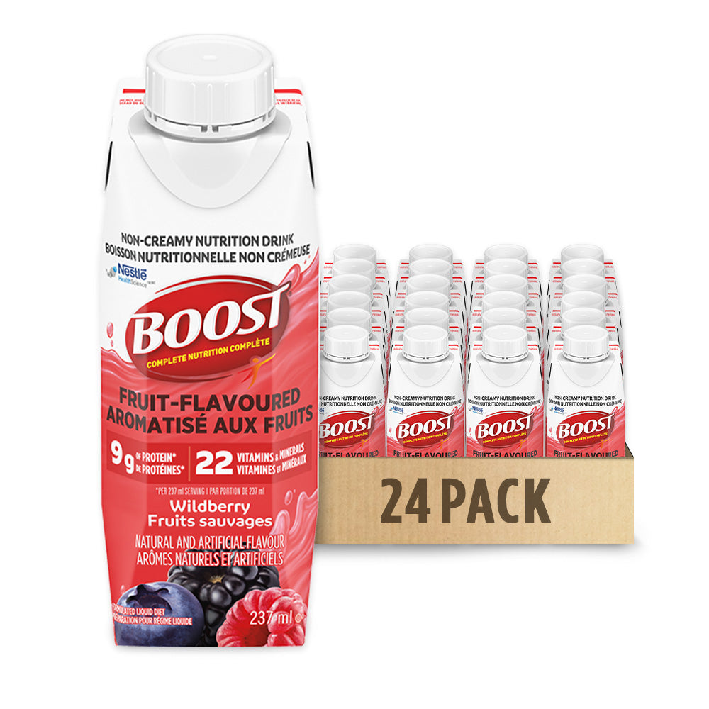 BOOST® FRUIT Beverage Wildberry Prisma, 24 x 237 ml