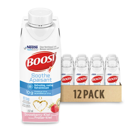 BOOST® Soothe Saveur Fraise Kiwi, 12 x 237 ml